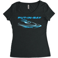 Putinbay South Bass Island Ohio Party Cove Boating Skiing Women's Triblend Scoop T-shirt | Artistshot