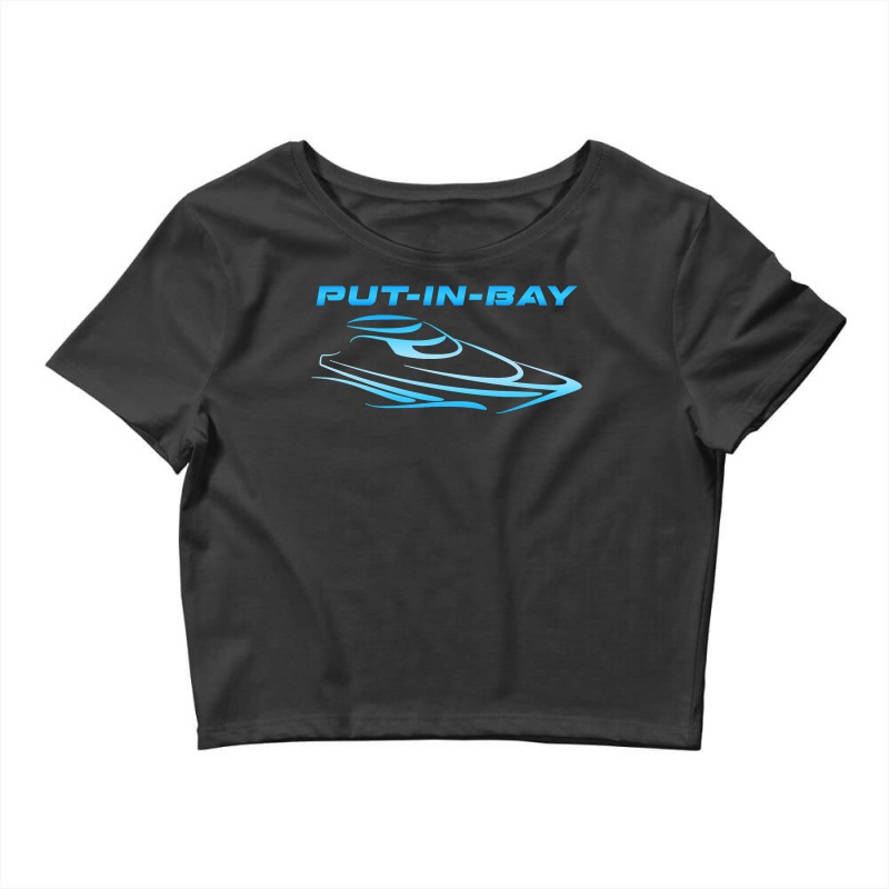 Putinbay South Bass Island Ohio Party Cove Boating Skiing Crop Top by home12 | Artistshot