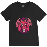 Cut Red Goat V-neck Tee | Artistshot