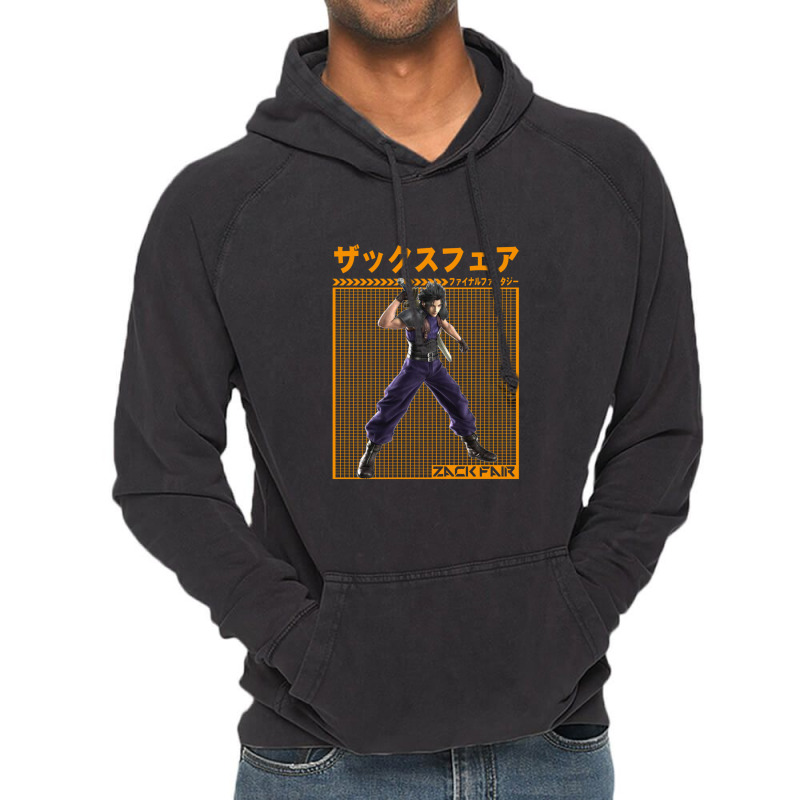 Final Fantasy Zack Fair Vintage Hoodie | Artistshot