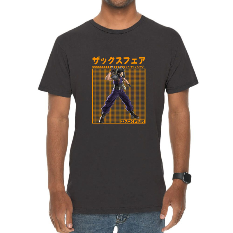 Final Fantasy Zack Fair Vintage T-shirt | Artistshot