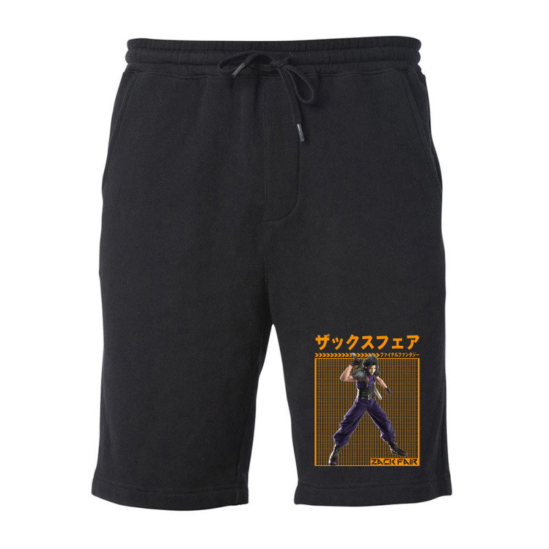 Final Fantasy Zack Fair Fleece Short | Artistshot