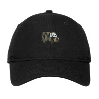 Military Jungle Mini Van Cartoon Adjustable Cap | Artistshot