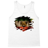 Persia Flag & African Lion Picture   Persian Pride Pullover Hoodie Tank Top | Artistshot