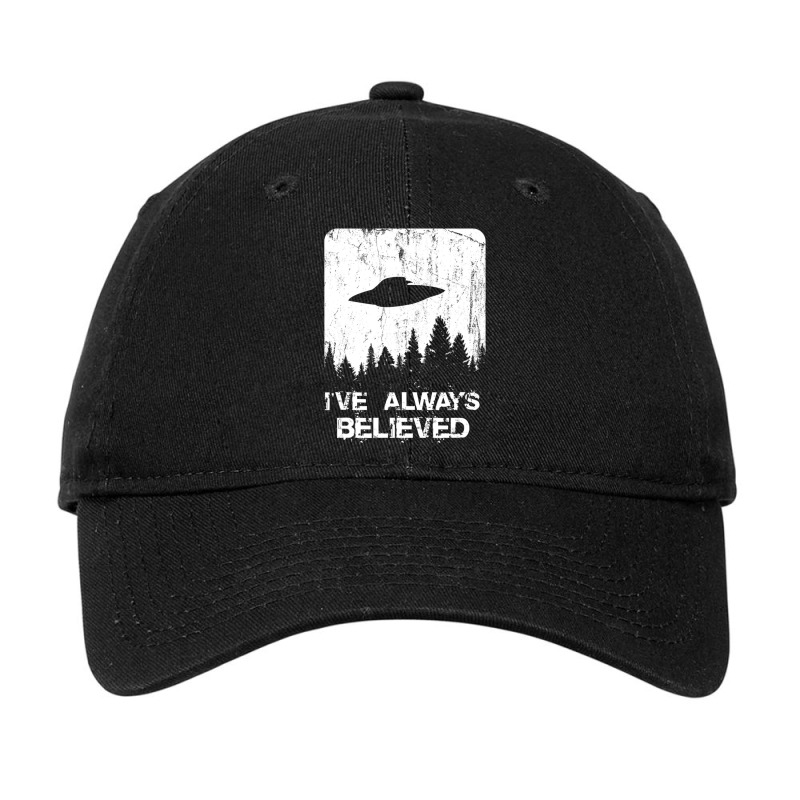 Alien Men Women Kids Ufo Abduction Ive Always Believed Adjustable Cap by cm-arts | Artistshot