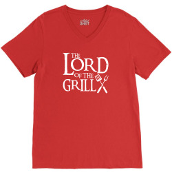 Lord of the Grill V-Neck Tee | Artistshot
