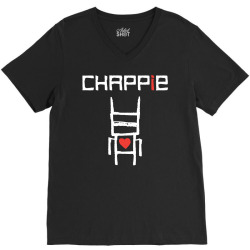 Love Chappie V-Neck Tee | Artistshot