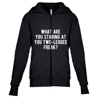 Ampu Prosthetic Leg Joke Youth Zipper Hoodie | Artistshot