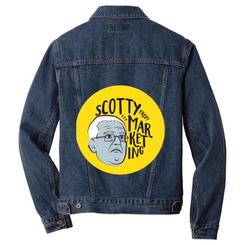 Scott Australian Politics Morrison Men Denim Jacket by cm-arts | Artistshot