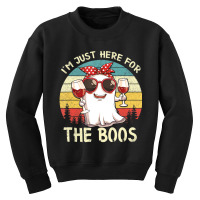 I'm Just Here For The Boos Halloween Outfit Women Youth Sweatshirt | Artistshot