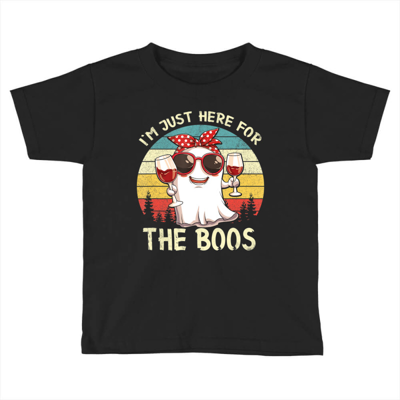 I'm Just Here For The Boos Halloween Outfit Women Toddler T-shirt | Artistshot