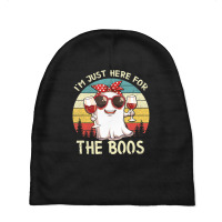 I'm Just Here For The Boos Halloween Outfit Women Baby Beanies | Artistshot