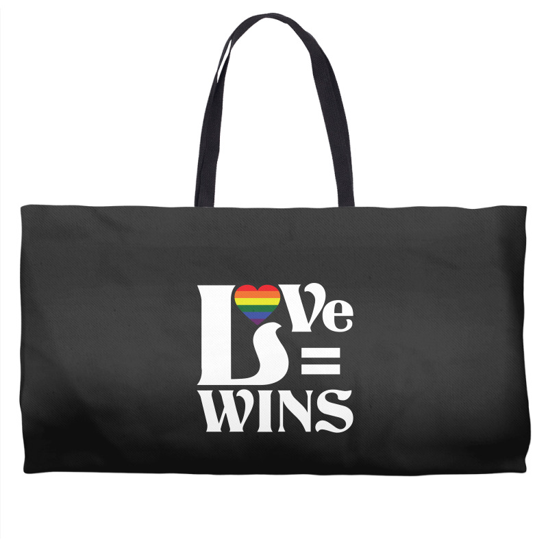 Love Wins Weekender Totes | Artistshot