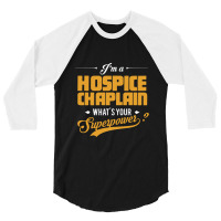 Hospice Chaplain 3/4 Sleeve Shirt | Artistshot