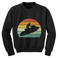 Vintage Retro Jet Ski Athletic Beach Summer Sports Jet Ski Youth Sweatshirt | Artistshot