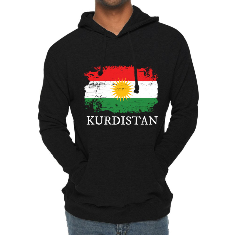 Kurdistan Flag Lightweight Hoodie | Artistshot