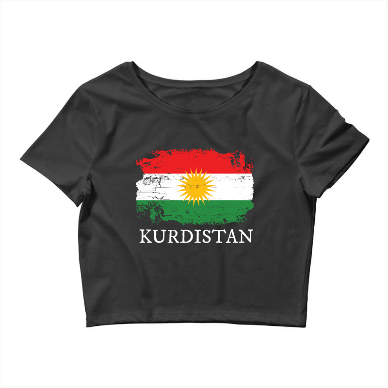 Kurdistan Flag Crop Top by DHEERAJGOODWIN | Artistshot