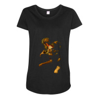 Saturn Devouring His Son Classic Painting Maternity Scoop Neck T-shirt | Artistshot