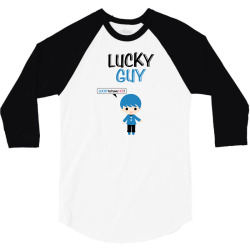 Lucky Guy (Lucky Girl - Lucky Guy Couples Design) 3/4 Sleeve Shirt | Artistshot