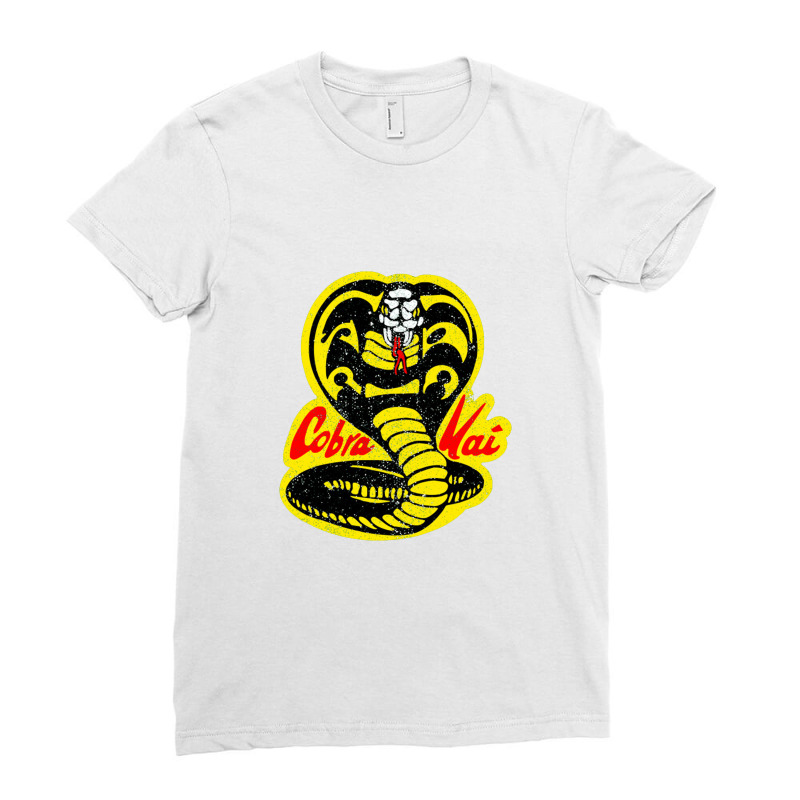 Strike First ,strike Hard Ladies Fitted T-Shirt by saterseim | Artistshot