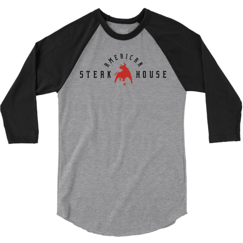 American Steak House 3/4 Sleeve Shirt by aqdu | Artistshot