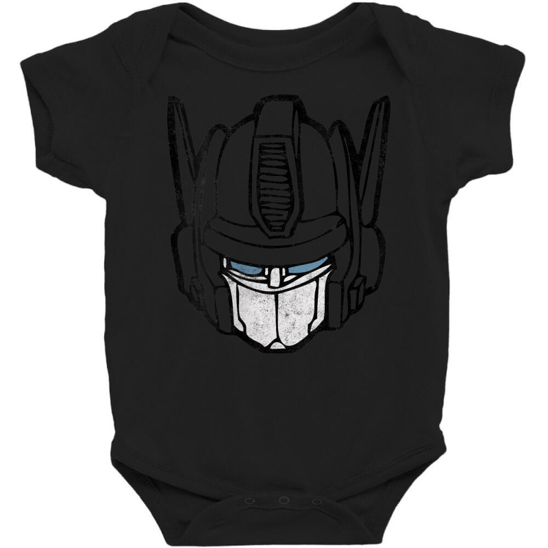 Transformers Optimus Prime Big Face V-neck Baby Bodysuit by PhamThinh | Artistshot