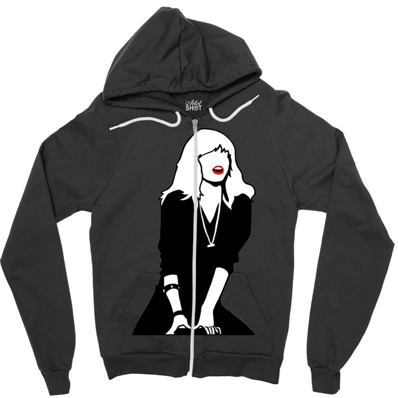 Grease 2 Cool Rider Michelle Pfeiffer Zipper Hoodie by cm-arts | Artistshot