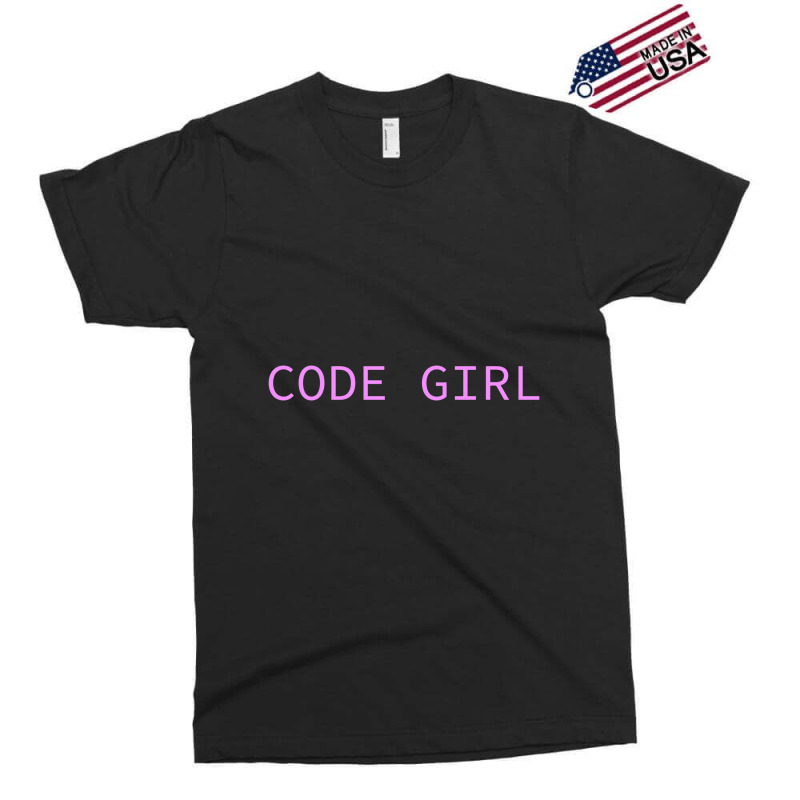 Code Girl,code Exclusive T-shirt | Artistshot