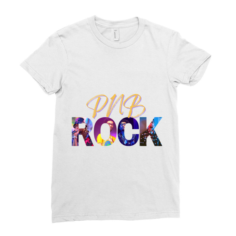 Pnb Rock Tribute Ladies Fitted T-Shirt by cm-arts | Artistshot