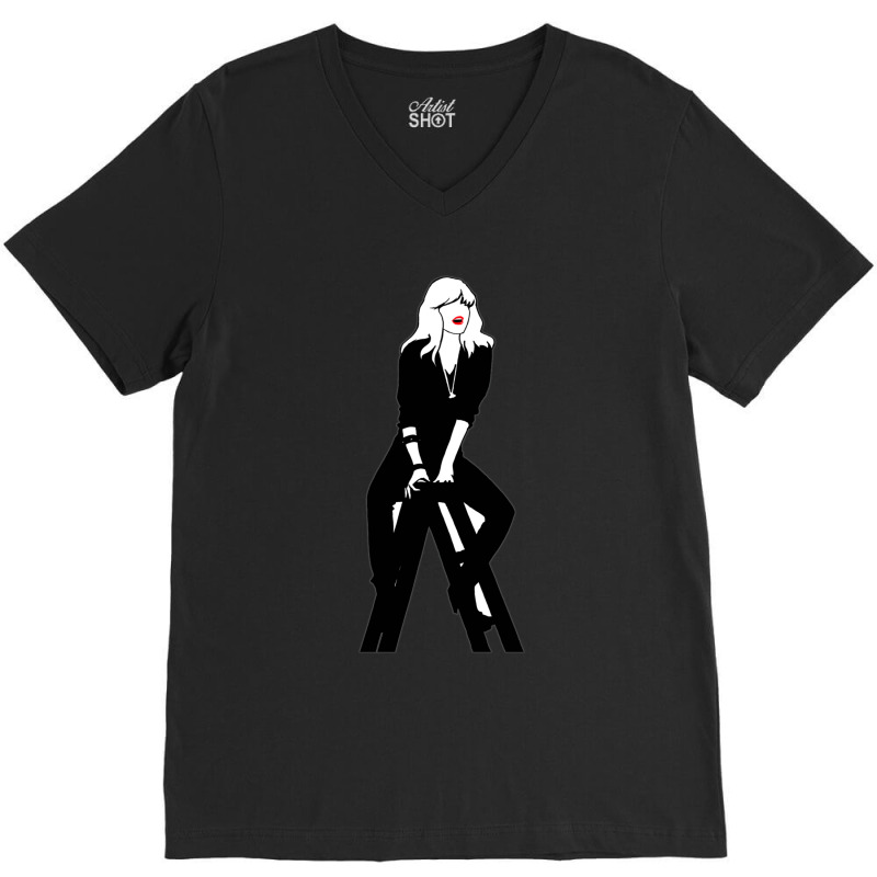 Grease 2 Cool Rider Michelle Pfeiffer -alternate V-Neck Tee by cm-arts | Artistshot