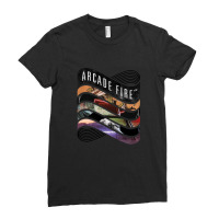 Arcade Fire - Discography Essential 1 Ladies Fitted T-shirt | Artistshot