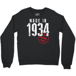 Made In 1934 All Original Part Crewneck Sweatshirt | Artistshot