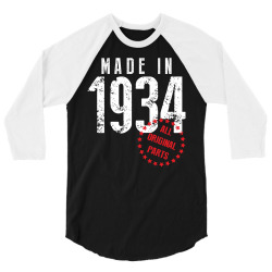 Made In 1934 All Original Part 3/4 Sleeve Shirt | Artistshot