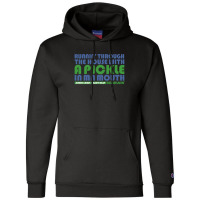 Righteous Gemstones Misbehavin Runnin With A Pickle Inspired .png Champion Hoodie | Artistshot