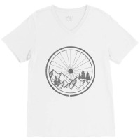 Mountain Bike Mtb Cycling Downhill Biking Biker Gift Tank Top V-neck Tee | Artistshot