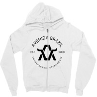 Avenida Brazil Zipper Hoodie | Artistshot