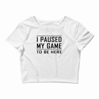 I Winner  My Game Race Crop Top | Artistshot