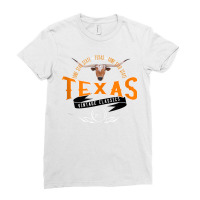 Vintage Classic Style Texas Lone Star Longhorn Design Tank Top Ladies Fitted T-shirt | Artistshot