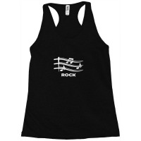 Rock Musical Notes Racerback Tank | Artistshot