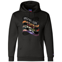 Arcade Fire - Discography Essential 1 Champion Hoodie | Artistshot