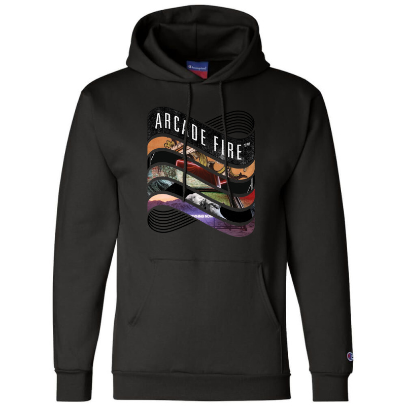 Arcade Fire - Discography Essential 1 Champion Hoodie by DebbieElliott | Artistshot