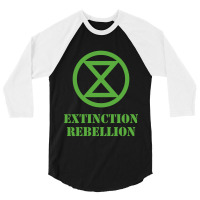 Extinction 3/4 Sleeve Shirt | Artistshot