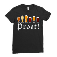 Oktoberfest Prost Celebrate Diversity Beer Long Sleeve T Shirt Ladies Fitted T-shirt | Artistshot