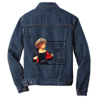 Grease Tell Me About It Stud Men Denim Jacket | Artistshot