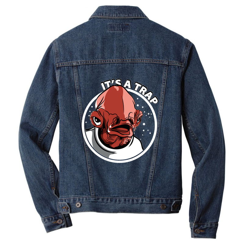 It's A Trap Men Denim Jacket | Artistshot