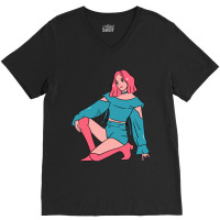 Grease V-neck Tee | Artistshot