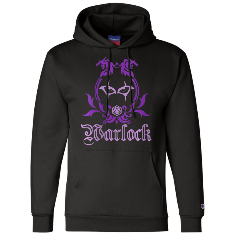 Warlock Class Emblem Dungeons And Rpg Dragons Champion Hoodie by PhanBo | Artistshot