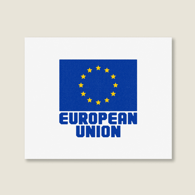 European Union Landscape Canvas Print | Artistshot