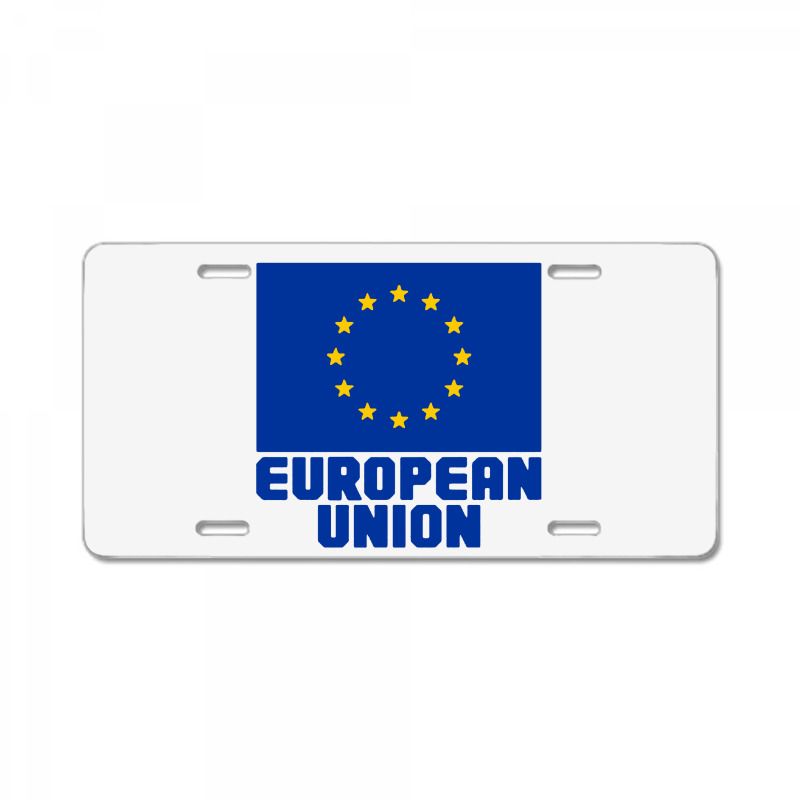 European Union License Plate | Artistshot