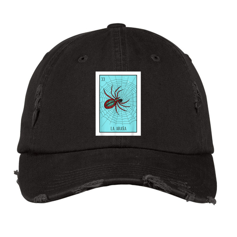 La Araña Lottery Card Gift The Spider Card Mexican Lottery T Shirt Vintage Cap by cm-arts | Artistshot